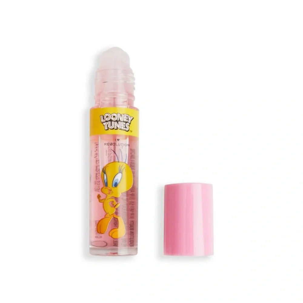 I HEART X Revolution Beauty LOONEY TUNES Lip Oil Tweety/Sponge Set - Picture 6 of 6